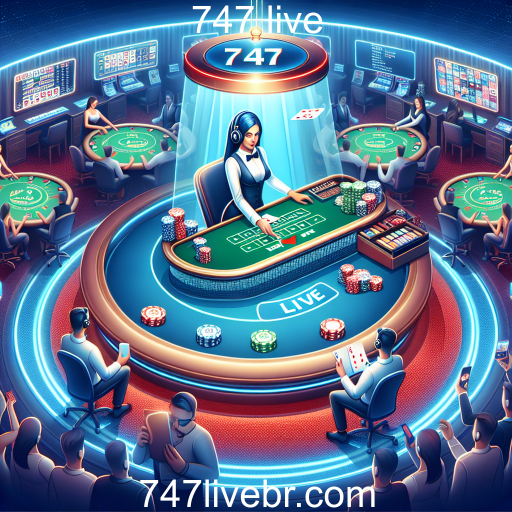 Explorando a Categoria 'Live Casino' no 747 Live